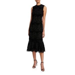 Shoshanna Modnight black lace dress in size 10